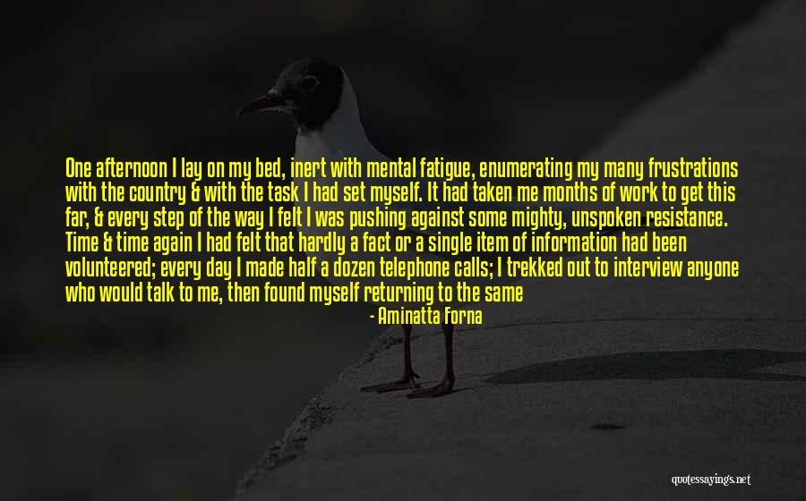 Stolypin Land Quotes By Aminatta Forna