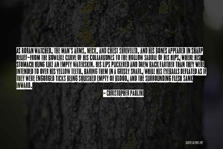Stomach And Chest Quotes By Christopher Paolini Stomach And Chest Quotes By Christopher Paolini