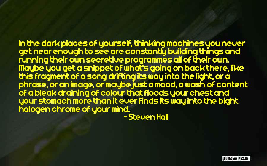 Stomach And Chest Quotes By Steven Hall Stomach And Chest Quotes By Steven Hall
