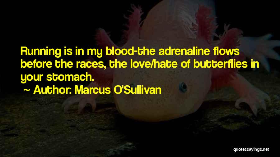 Stomach Butterflies Quotes By Marcus O'Sullivan