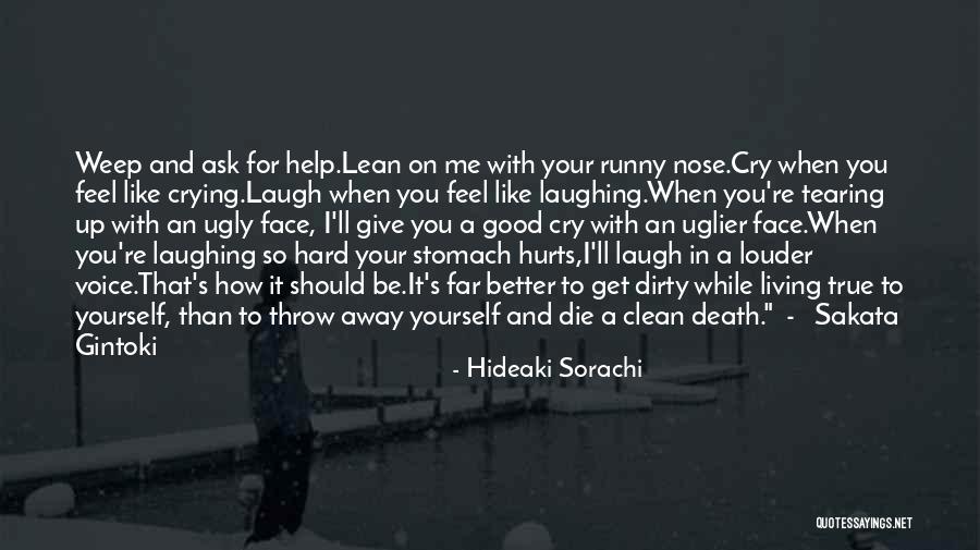 Stomach Hurts Quotes By Hideaki Sorachi Stomach Hurts Quotes By Hideaki Sorachi