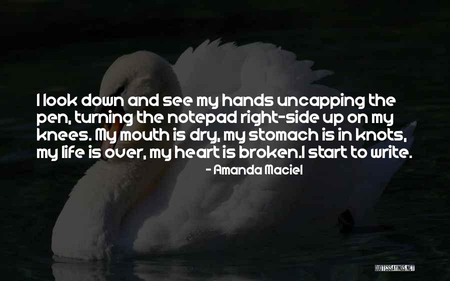 Stomach In Knots Quotes By Amanda Maciel Stomach In Knots Quotes By Amanda Maciel
