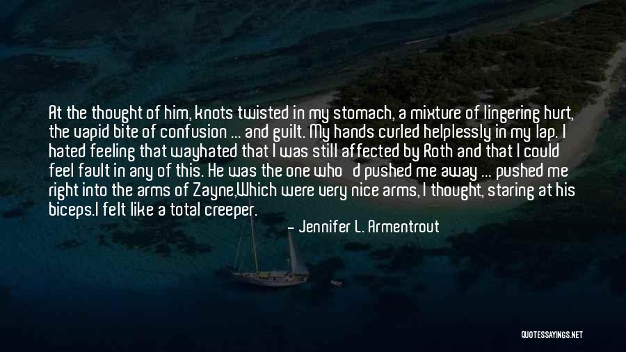 Stomach In Knots Quotes By Jennifer L. Armentrout Stomach In Knots Quotes By Jennifer L. Armentrout