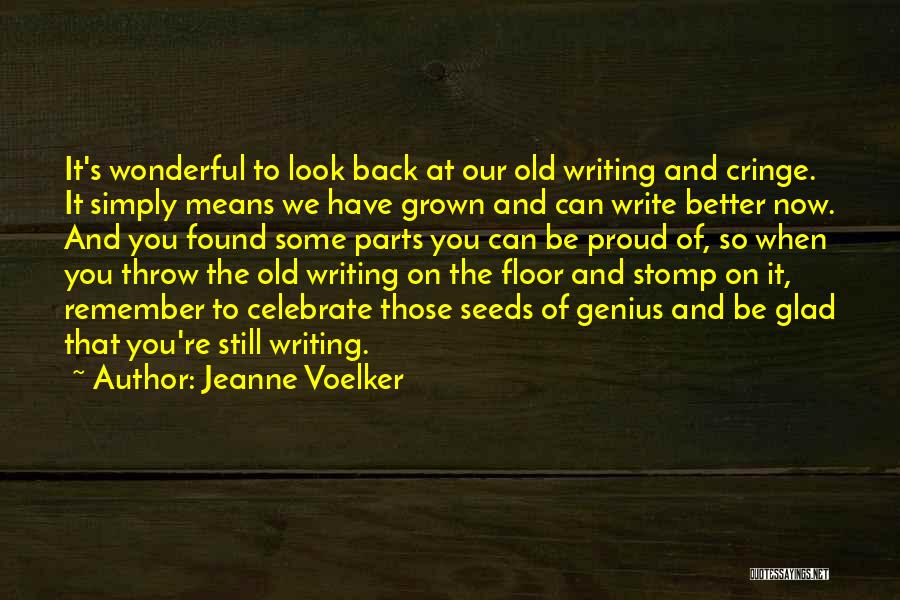 Stomp Quotes By Jeanne Voelker