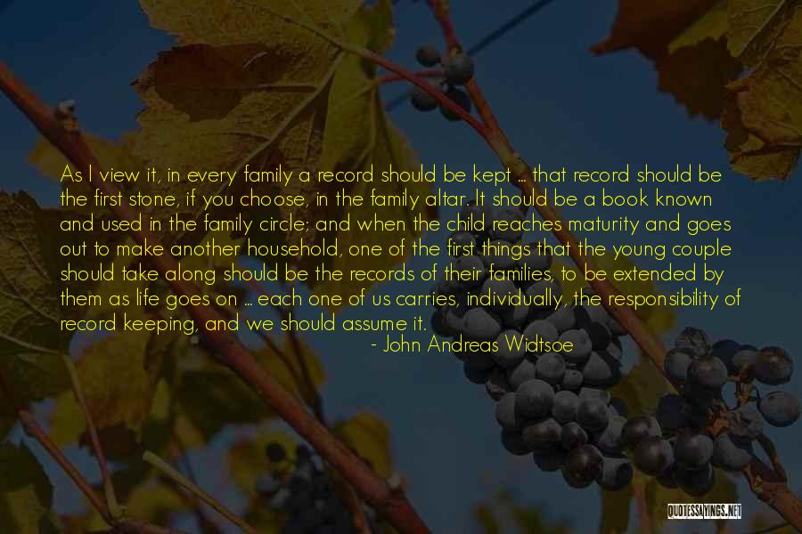 Stone And Life Quotes By John Andreas Widtsoe