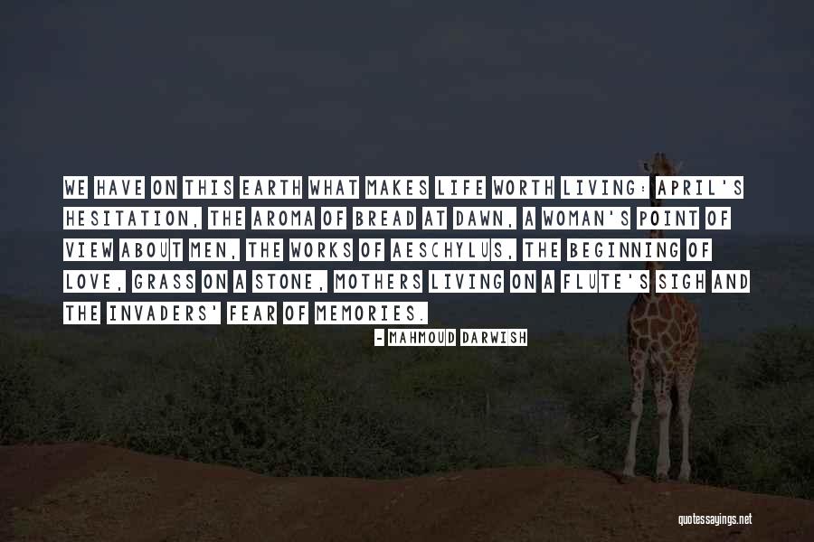 Stone And Life Quotes By Mahmoud Darwish