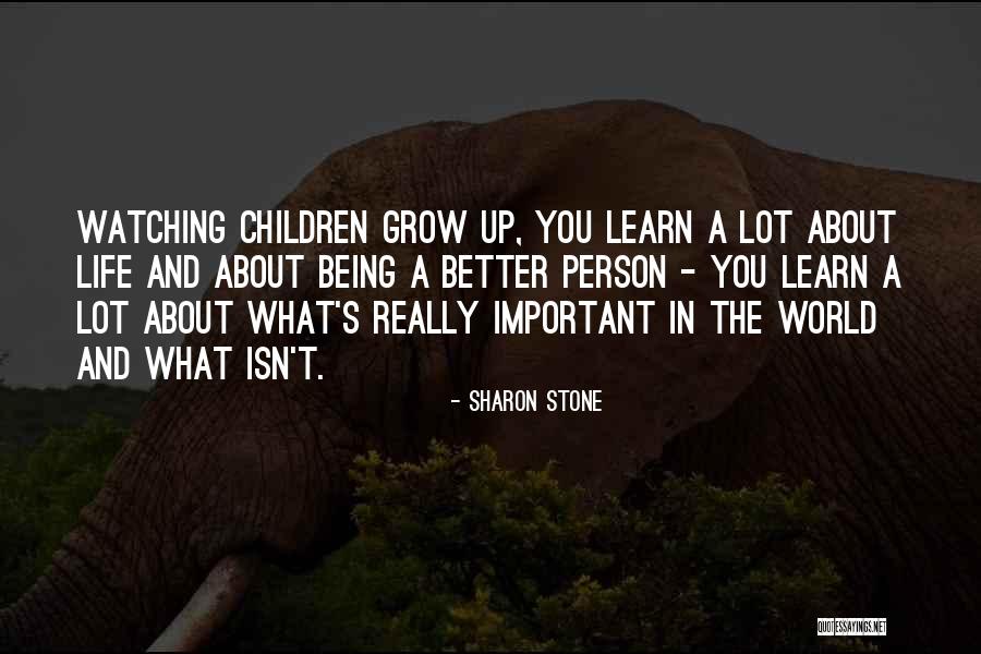 Stone And Life Quotes By Sharon Stone