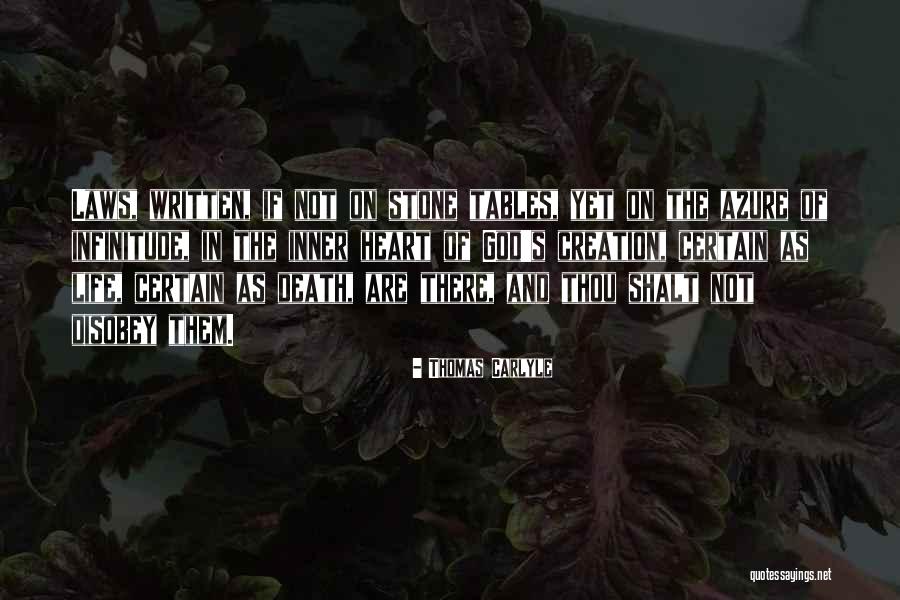 Stone And Life Quotes By Thomas Carlyle