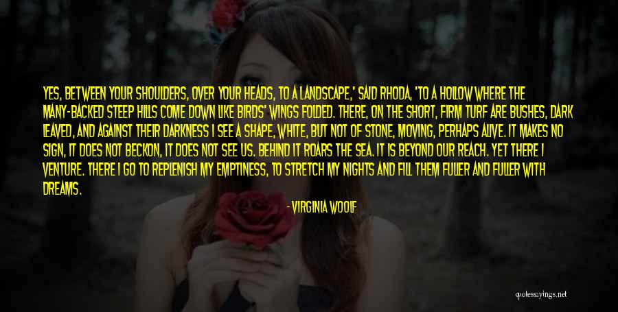 Stone And Sea Quotes By Virginia Woolf