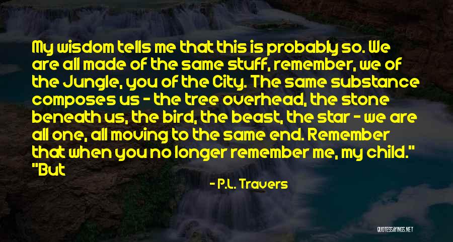 Stone Bird Quotes By P.L. Travers Stone Bird Quotes By P.L. Travers