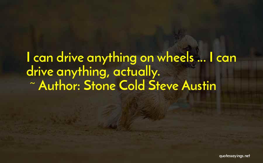 Stone Cold Austin Quotes By Stone Cold Steve Austin