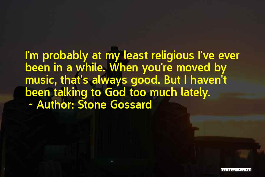 Stone Gossard Quotes 1073023