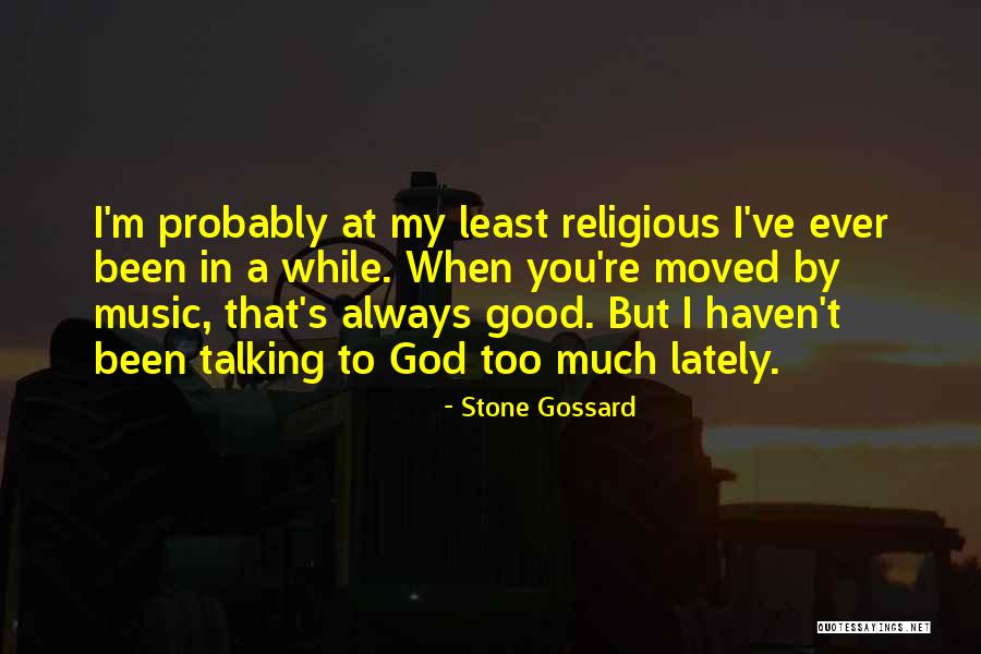 Stone Gossard Quotes 1073023