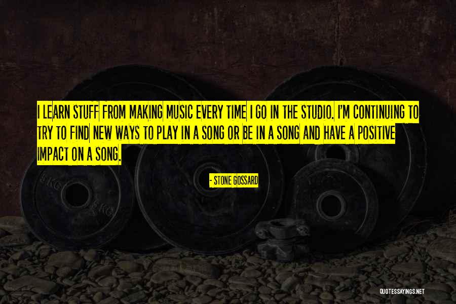 Stone Gossard Quotes 484039 Stone Gossard Quotes 484039