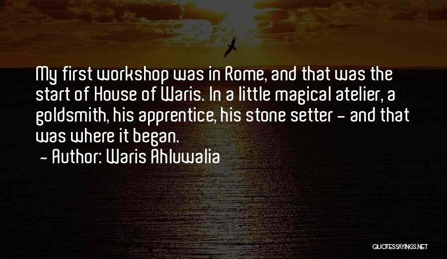 Stone House Quotes By Waris Ahluwalia