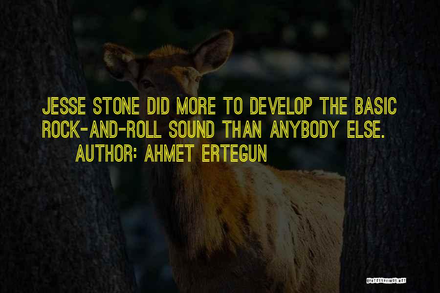 Stone Rock Quotes By Ahmet Ertegun