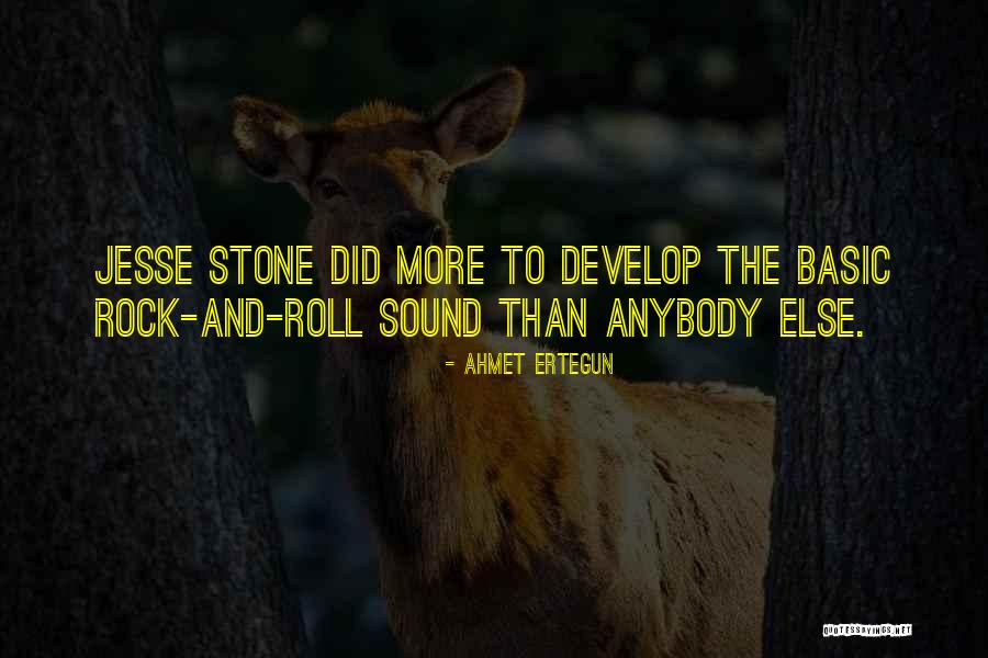 Stone Rock Quotes By Ahmet Ertegun