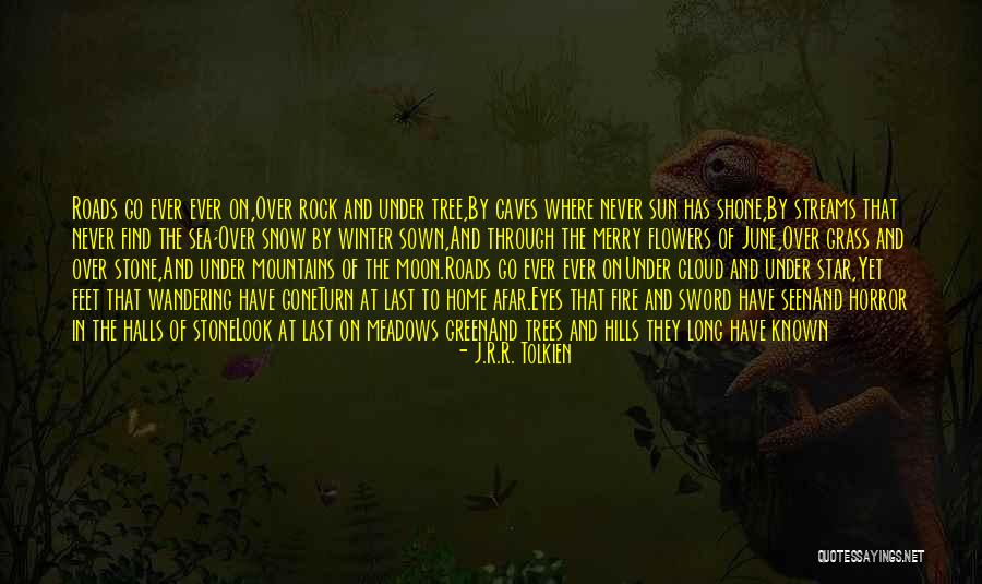 Stone Rock Quotes By J.R.R. Tolkien