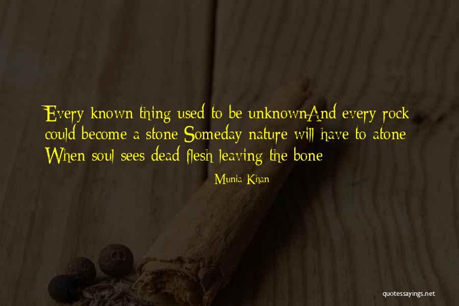 Stone Rock Quotes By Munia Khan