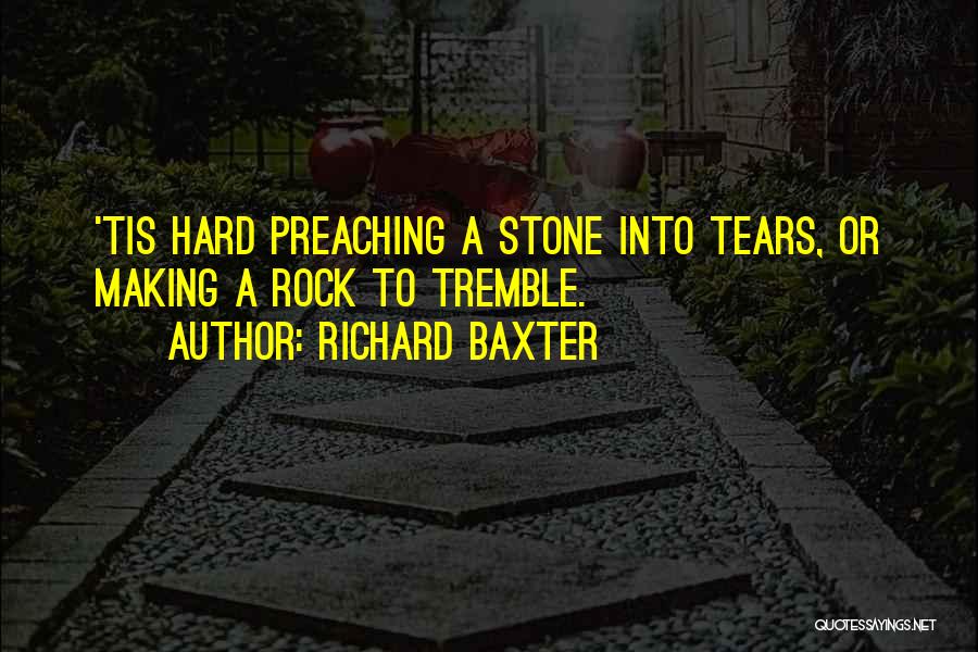 Stone Rock Quotes By Richard Baxter