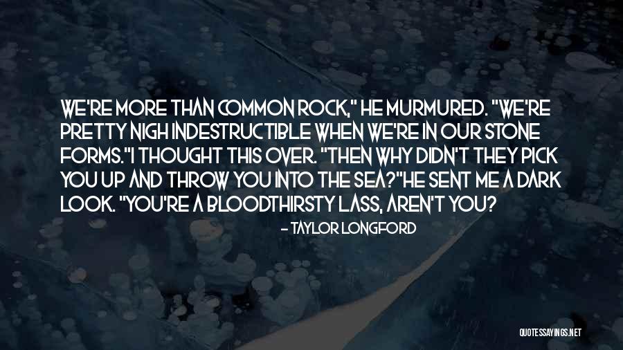 Stone Rock Quotes By Taylor Longford