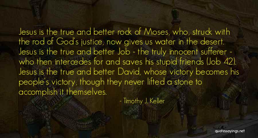 Stone Rock Quotes By Timothy J. Keller