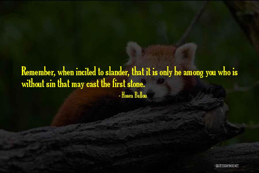 Stone The Quotes By Hosea Ballou Stone The Quotes By Hosea Ballou