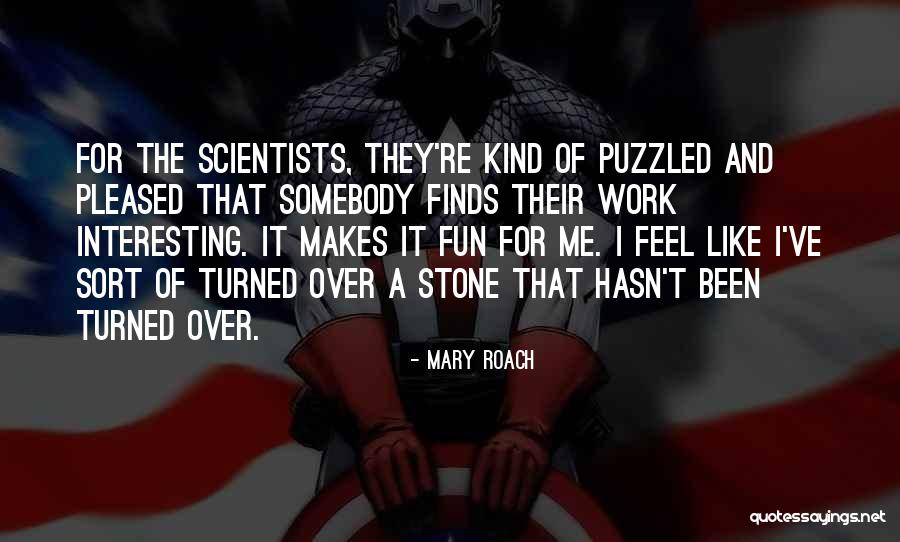 Stone Work Quotes By Mary Roach