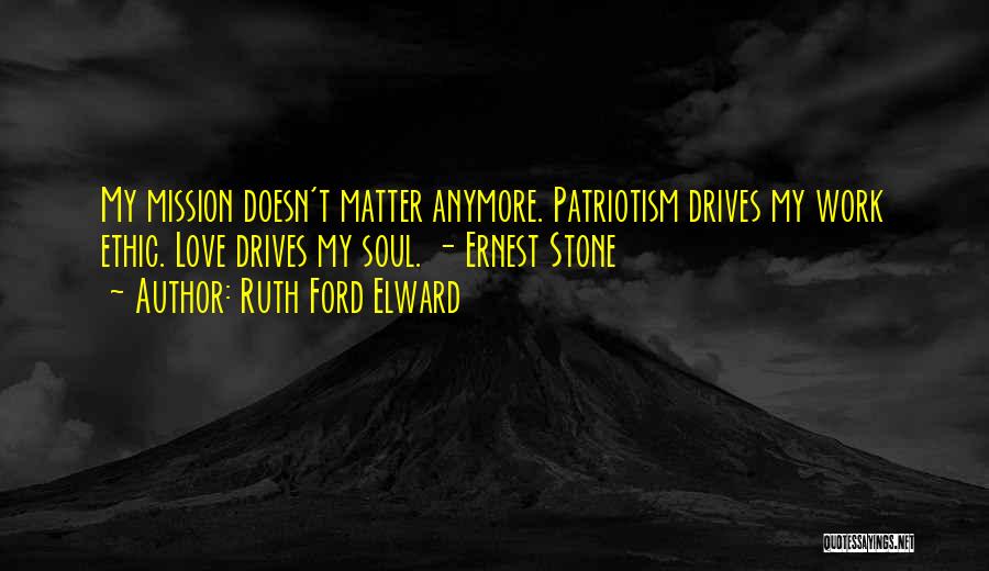 Stone Work Quotes By Ruth Ford Elward