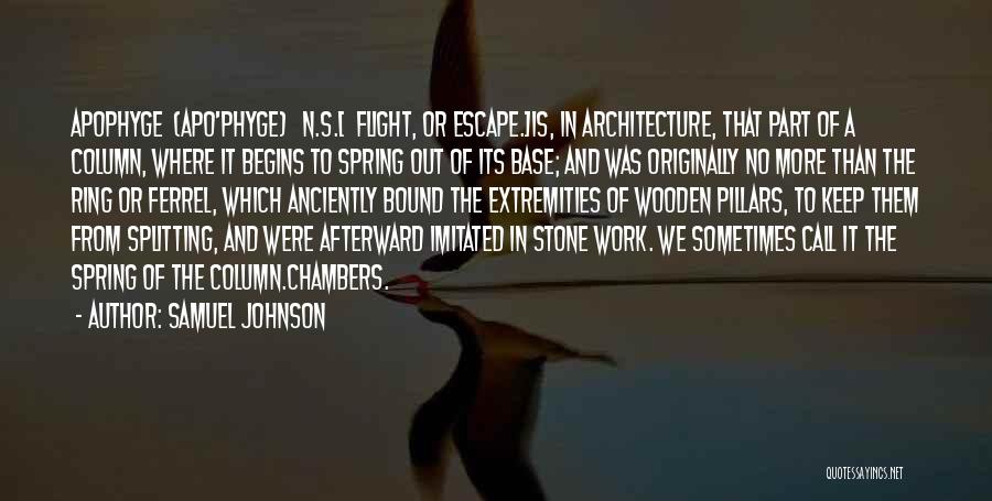 Stone Work Quotes By Samuel Johnson