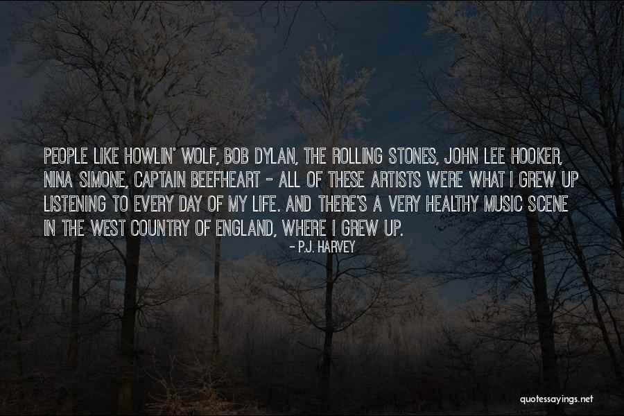 Stones And Life Quotes By P.J. Harvey