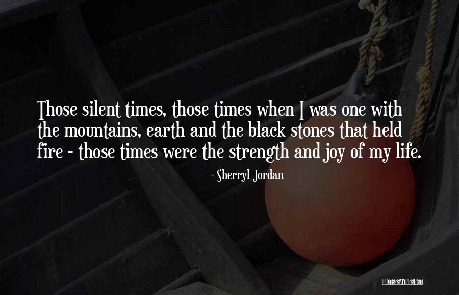 Stones And Life Quotes By Sherryl Jordan