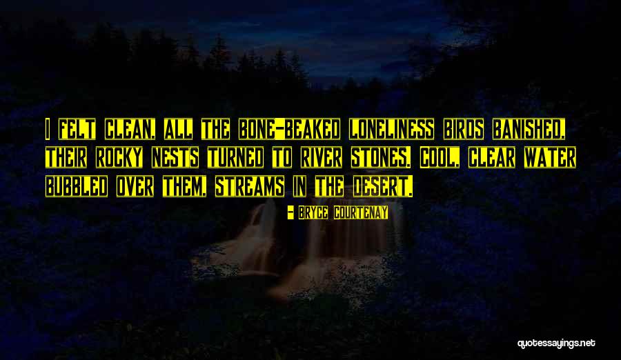 Stones In Water Quotes By Bryce Courtenay Stones In Water Quotes By Bryce Courtenay