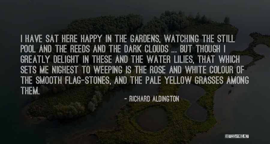 Stones In Water Quotes By Richard Aldington