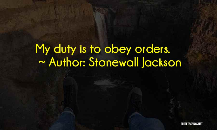 Stonewall Jackson Quotes 1030831