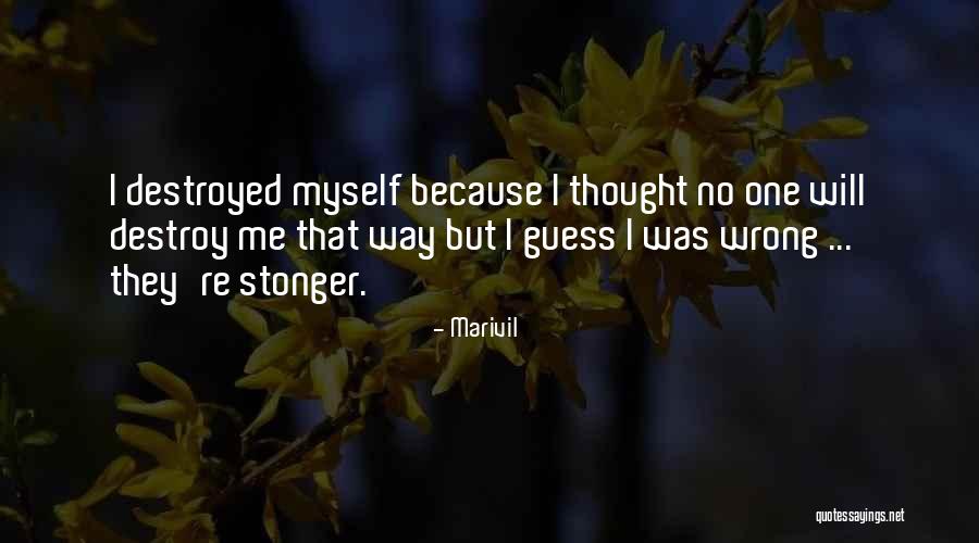 Stonger Quotes By Marivil Stonger Quotes By Marivil