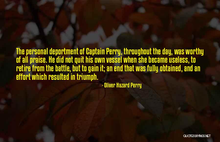Stonys Conway Quotes By Oliver Hazard Perry Stonys Conway Quotes By Oliver Hazard Perry