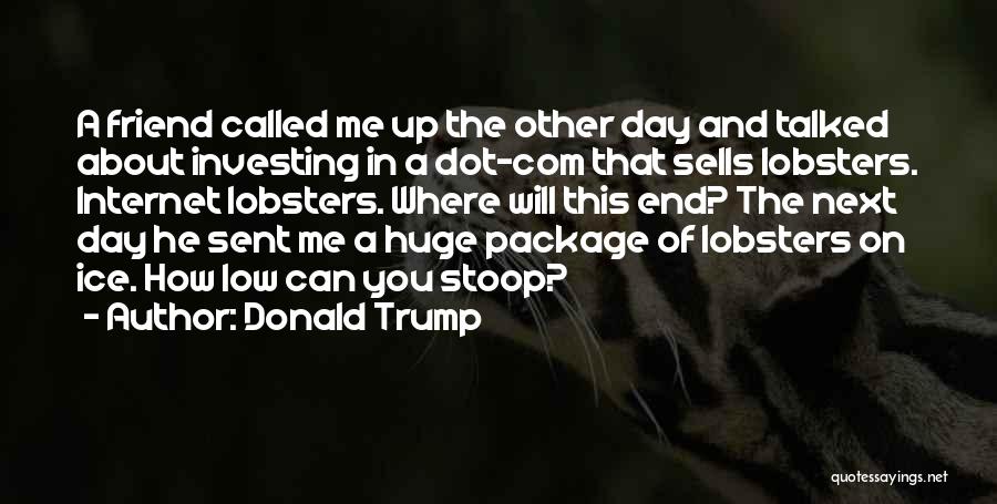 Stoop Low Quotes By Donald Trump