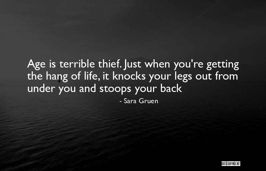 Stoops Quotes By Sara Gruen