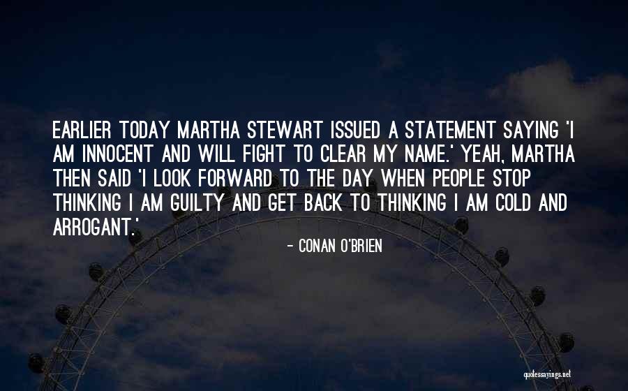 Stop And Look Back Quotes By Conan O'Brien