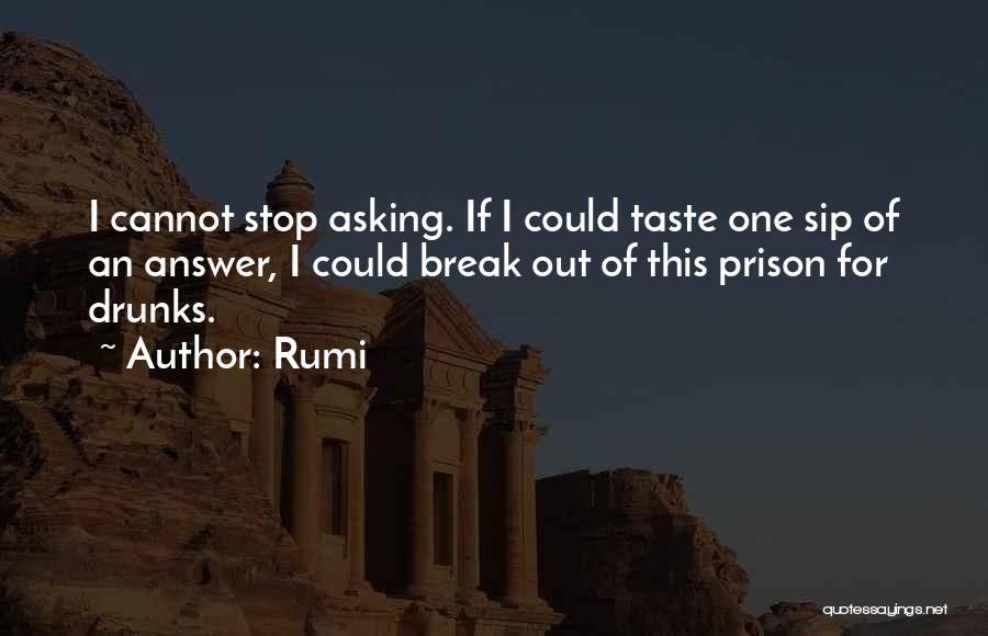 Stop Asking Quotes By Rumi