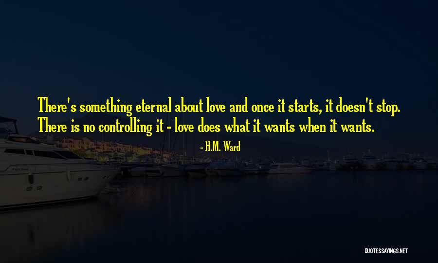 Stop Controlling Others Quotes By H.M. Ward Stop Controlling Others Quotes By H.M. Ward