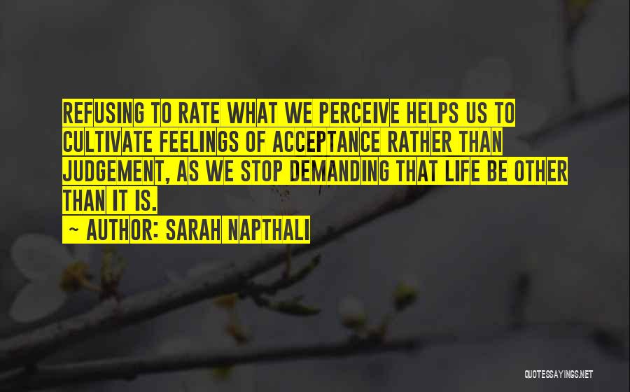 Stop Demanding Quotes By Sarah Napthali