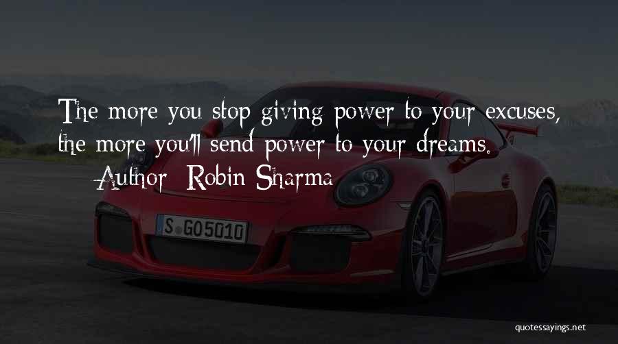 Stop Giving Your All Quotes By Robin Sharma