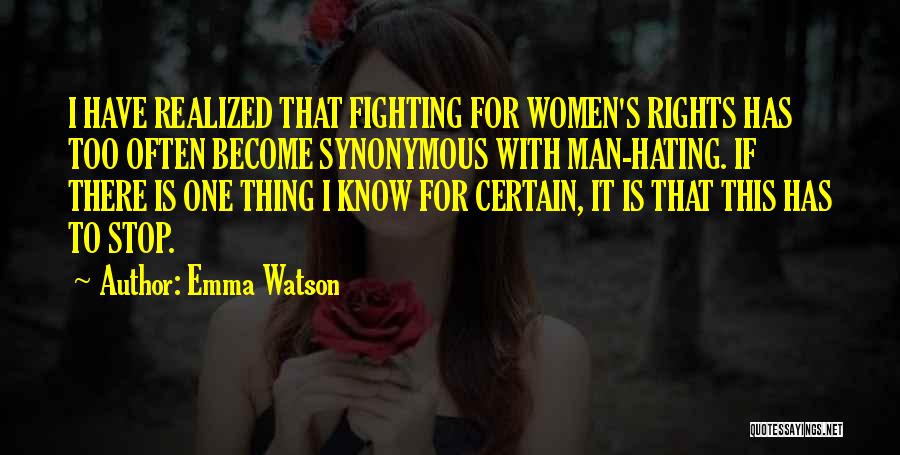 Stop Hating Me Quotes By Emma Watson