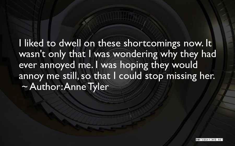 Stop Hoping Quotes By Anne Tyler