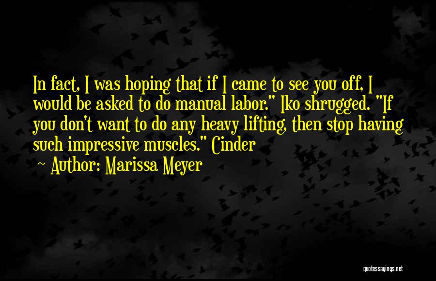 Stop Hoping Quotes By Marissa Meyer