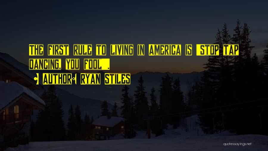 Stop Living In The Past Quotes By Ryan Stiles