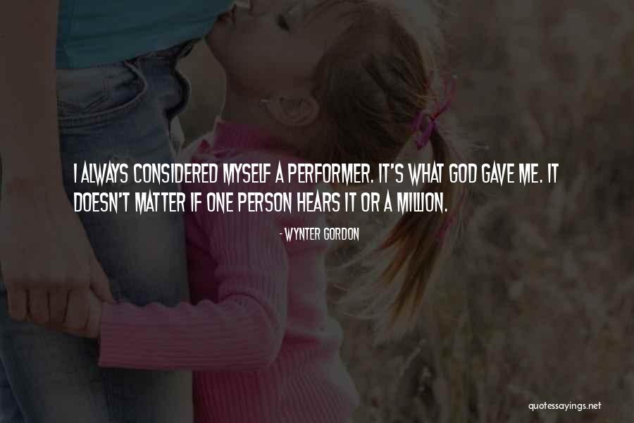 Stop Playing Mind Games Quotes By Wynter Gordon