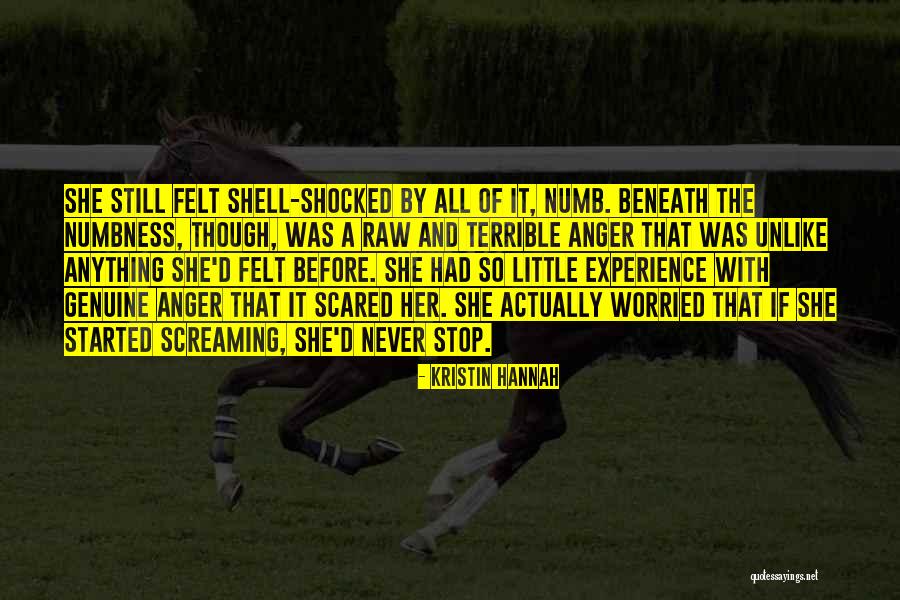 Stop Screaming Quotes By Kristin Hannah Stop Screaming Quotes By Kristin Hannah